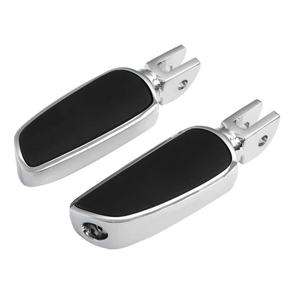 Chrome Finish Footpegs for Harley Low Rider (2018–2025)