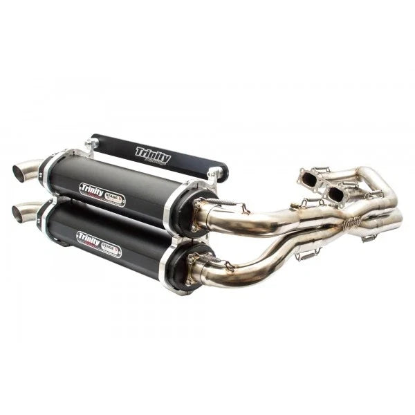 Trinity Black Stage 5 Dual Full System Exhaust for Polaris RZR RS1 (2018–2023)
