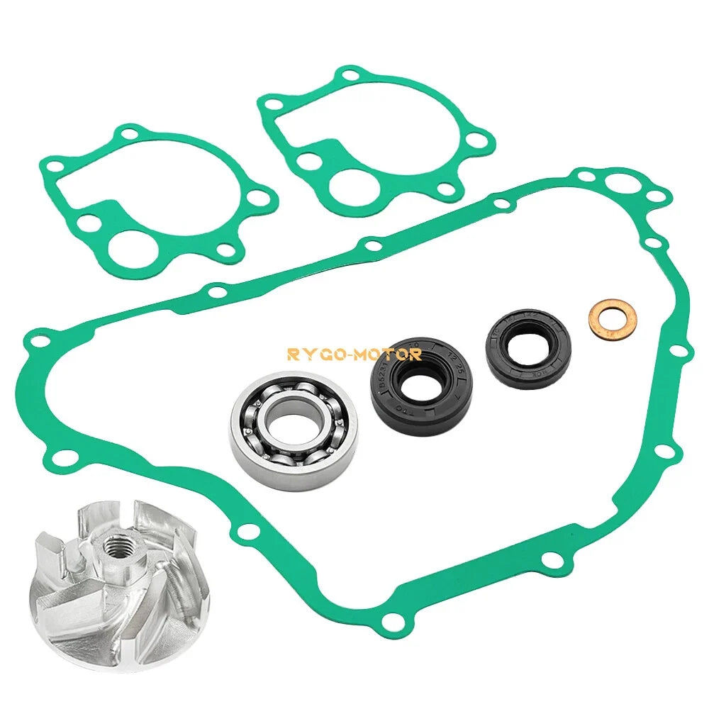 Water Pump Rebuild Kit for Honda CR250R (2002–2007) - Impeller, Bearing, Seals, Gasket