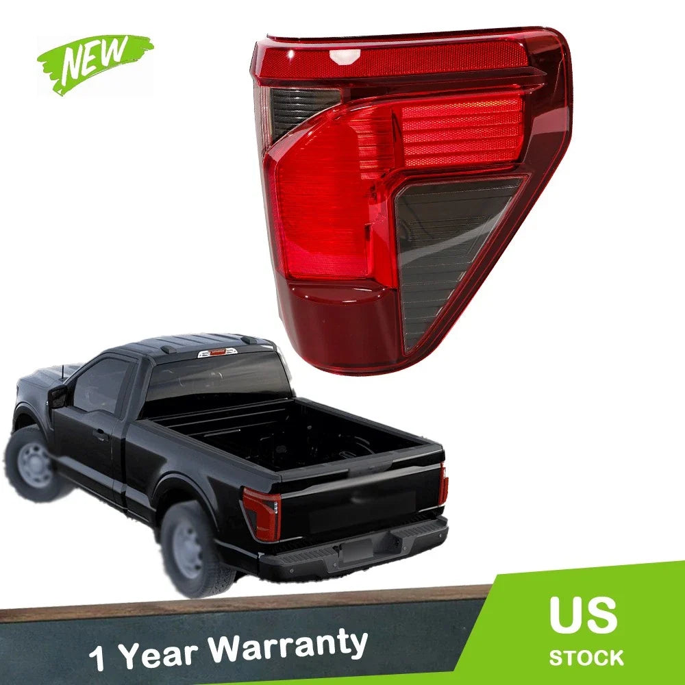 Right Side Tail Light Assembly for Ford F-150 (2024–2025) Halogen Black