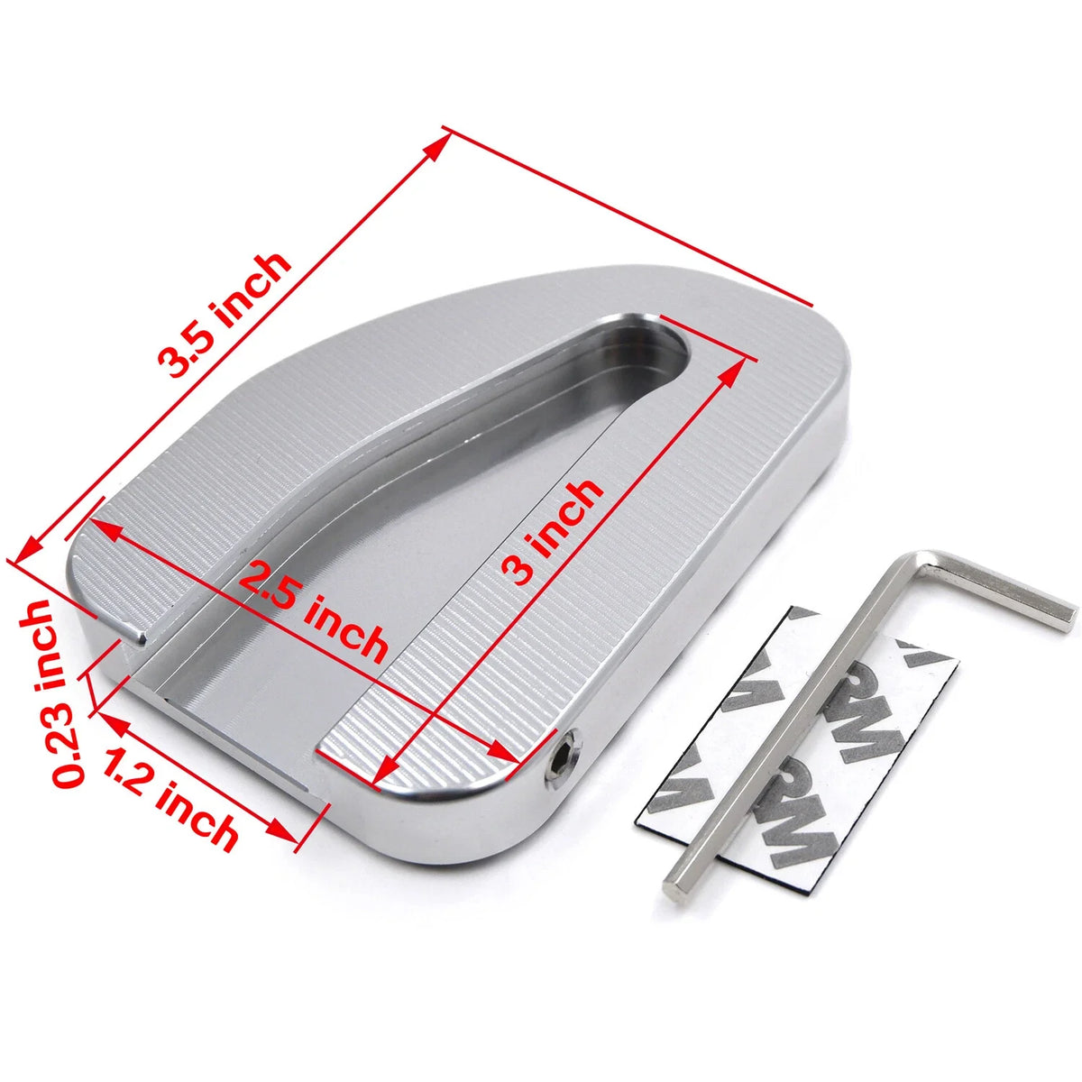 Kickstand Pad Extension for Honda GL1800 (2010-2017)