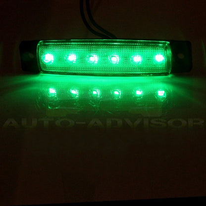 LED Clearance Side Marker Light Set for Bus Van Trailer (12V)