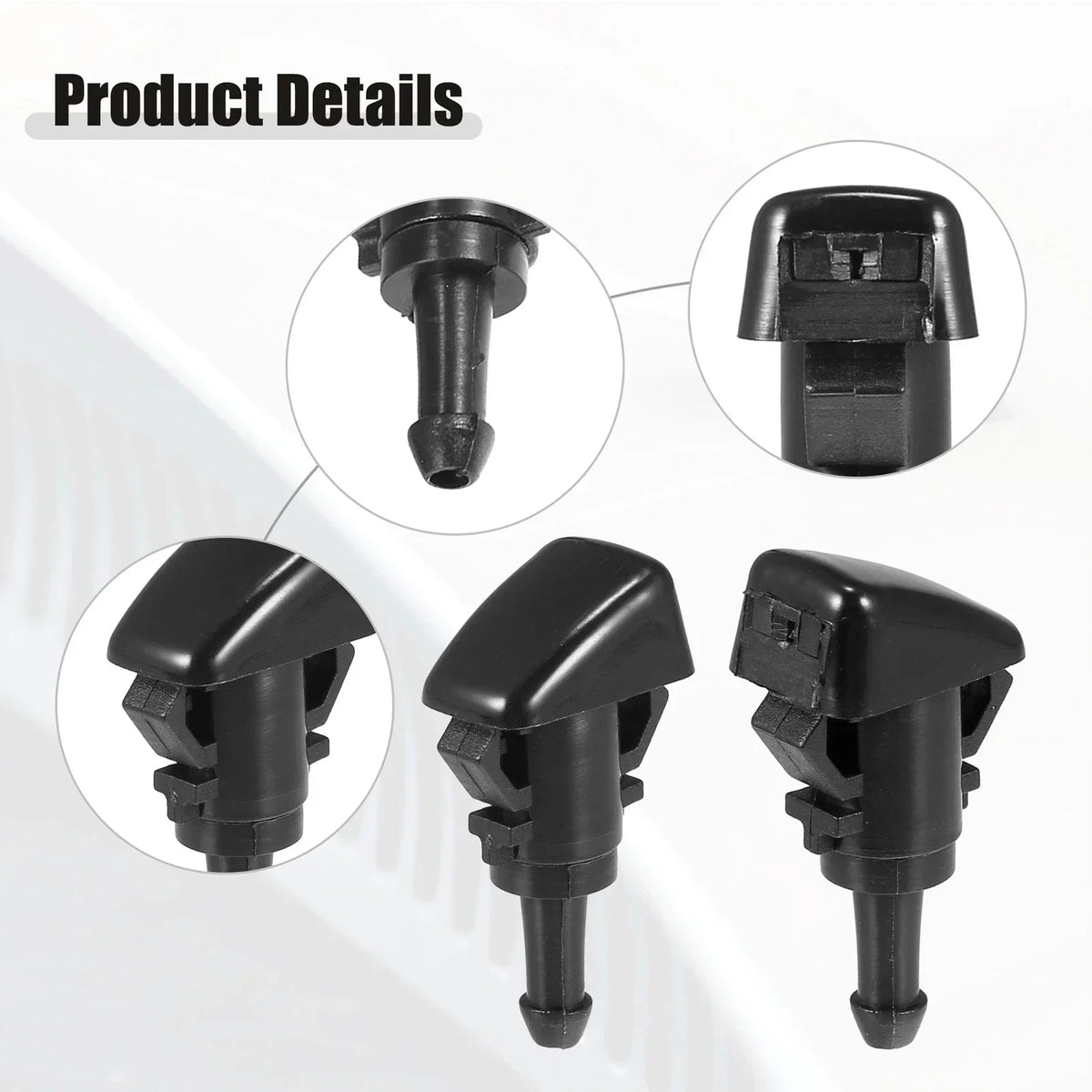 Washer Nozzle Kit - Front for Dodge Avenger 2008 to 2014