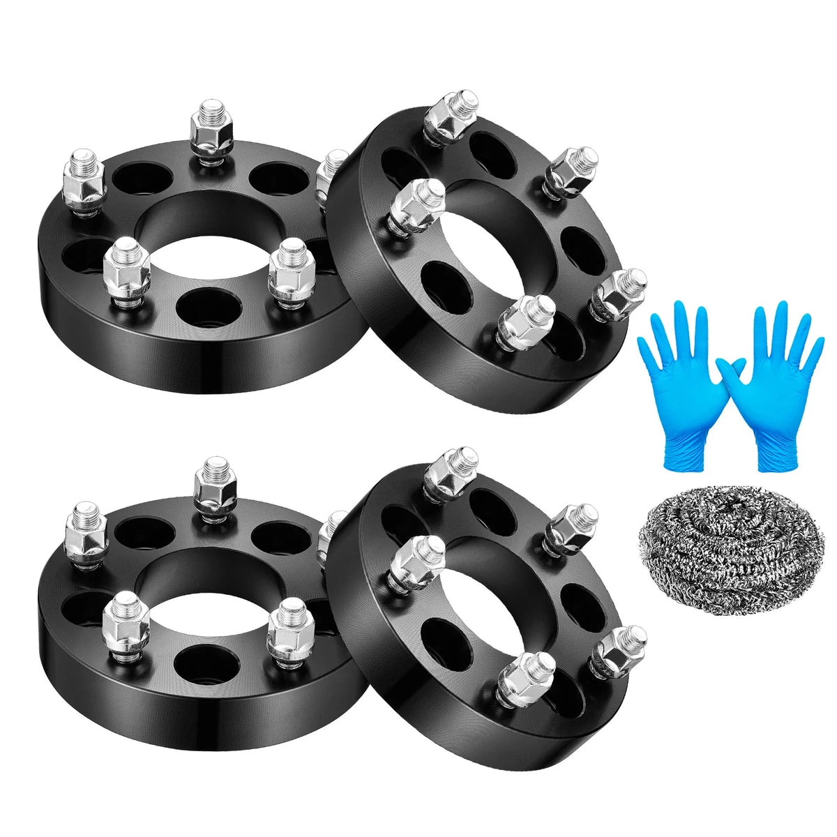 Set of 4 Wheel Adapters 1.25 Inch 5x114.3 to 5x127 for Ford Flex (2009–2019)