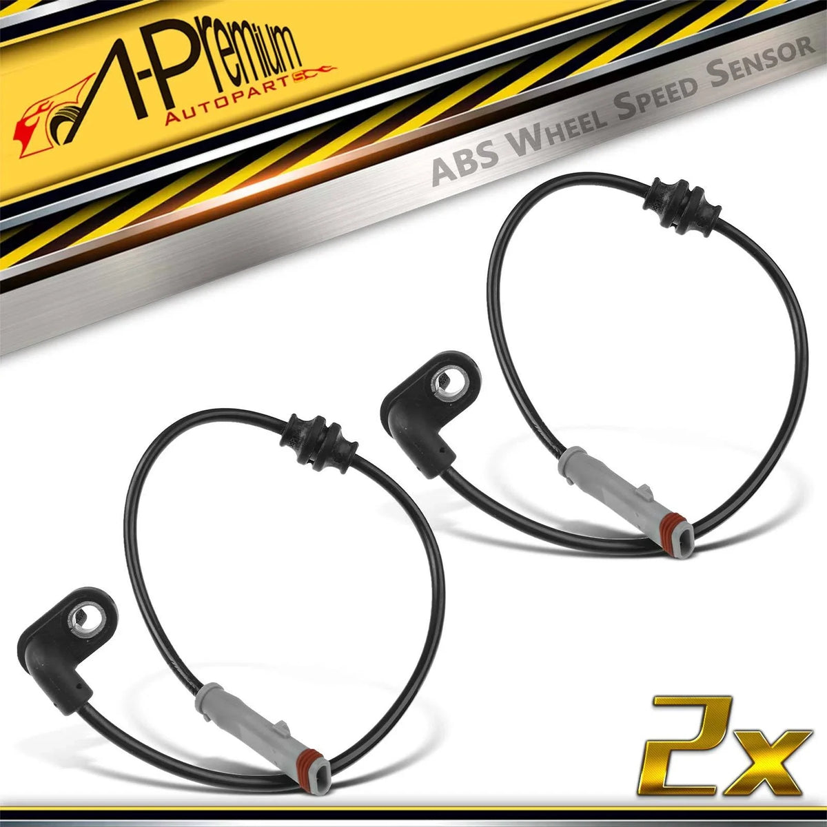 2X Front ABS Wheel Speed Sensor for Buick LaCrosse Regal Cadillac XTS (2010–2016)