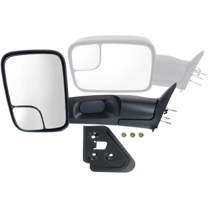 Driver & Passenger Side Towing Mirrors for Ram Truck - Set of 2