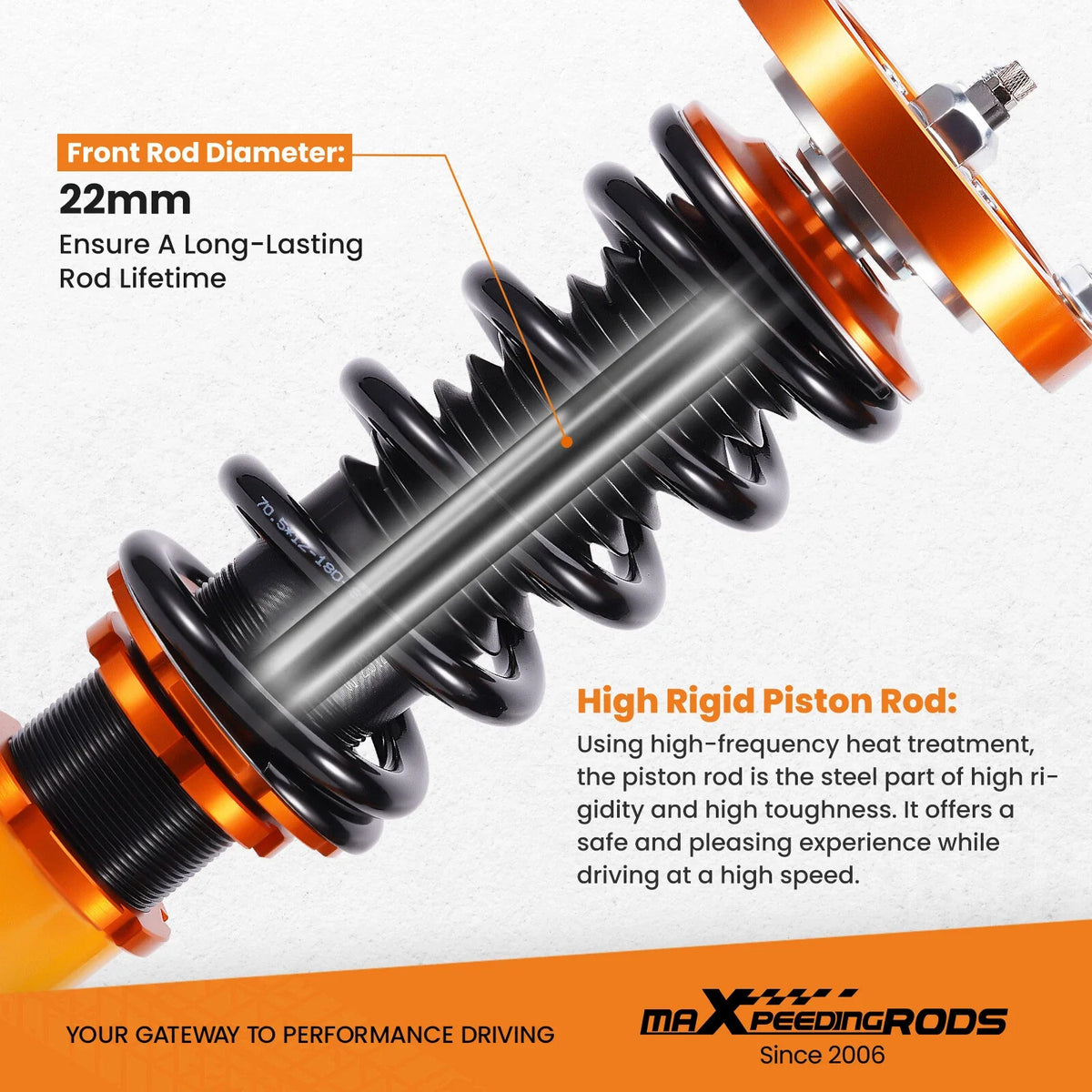 24 Way Damper Coilovers Suspension Kit for BMW 3 Series E92/E93 2004-2011