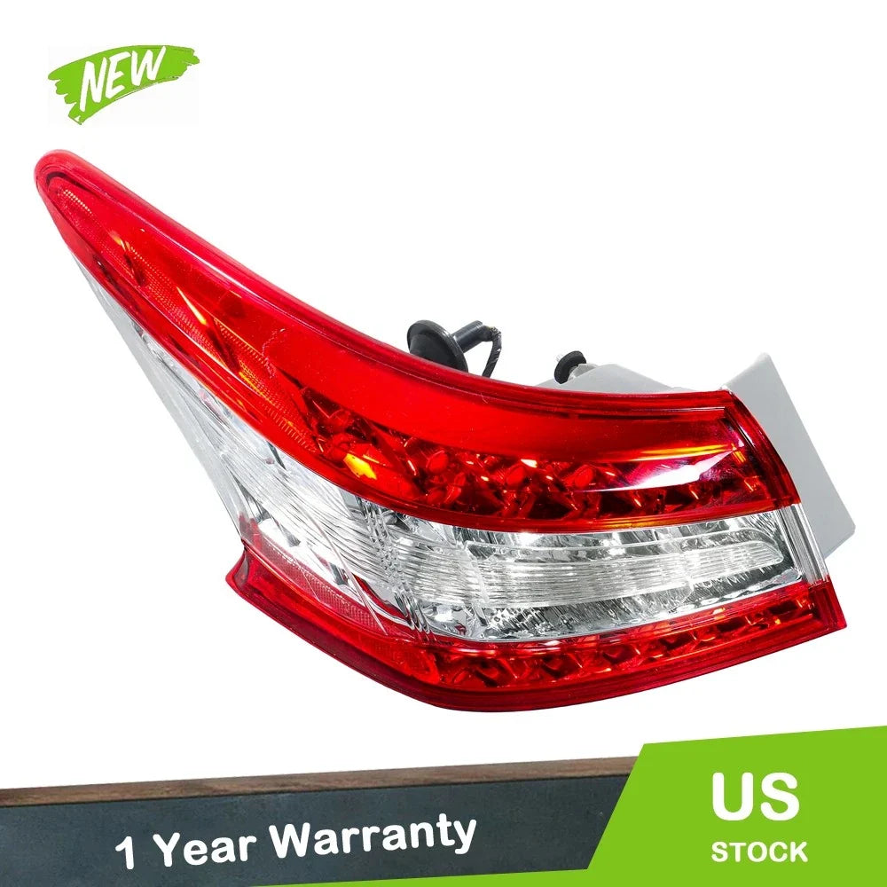 Tail Light for Nissan Sentra (2013–2015) Outer Left Driver Side Halogen