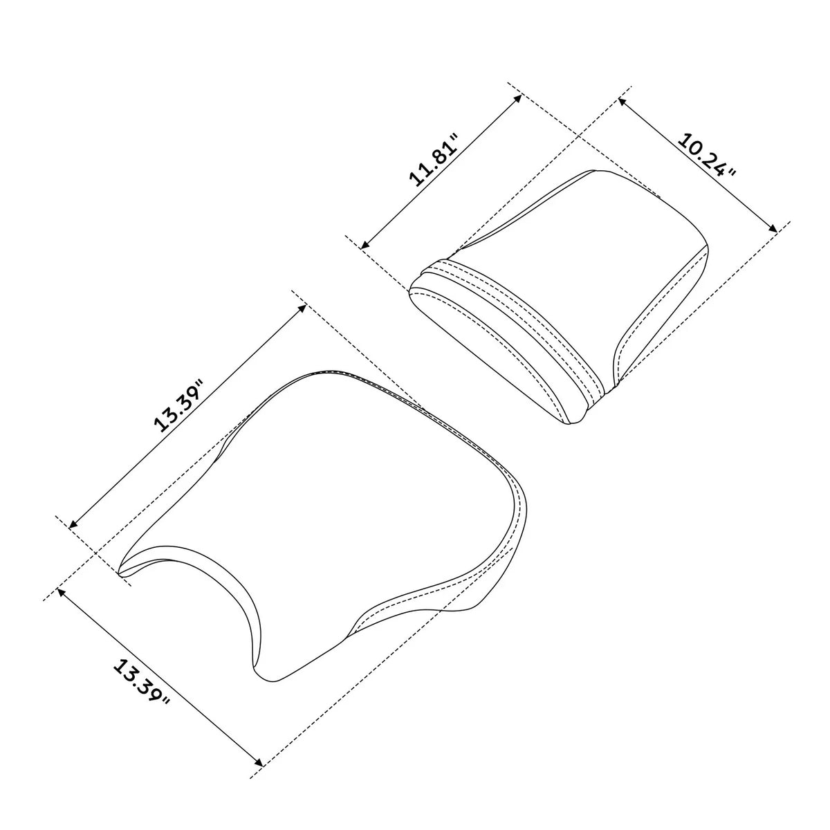 Motorcycle Seats for Honda CBR600RR (2003–2004)