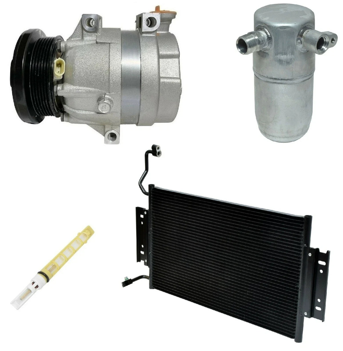 AC Compressor Kit With Condenser for Chevrolet Malibu 3.1L (1999–1999)