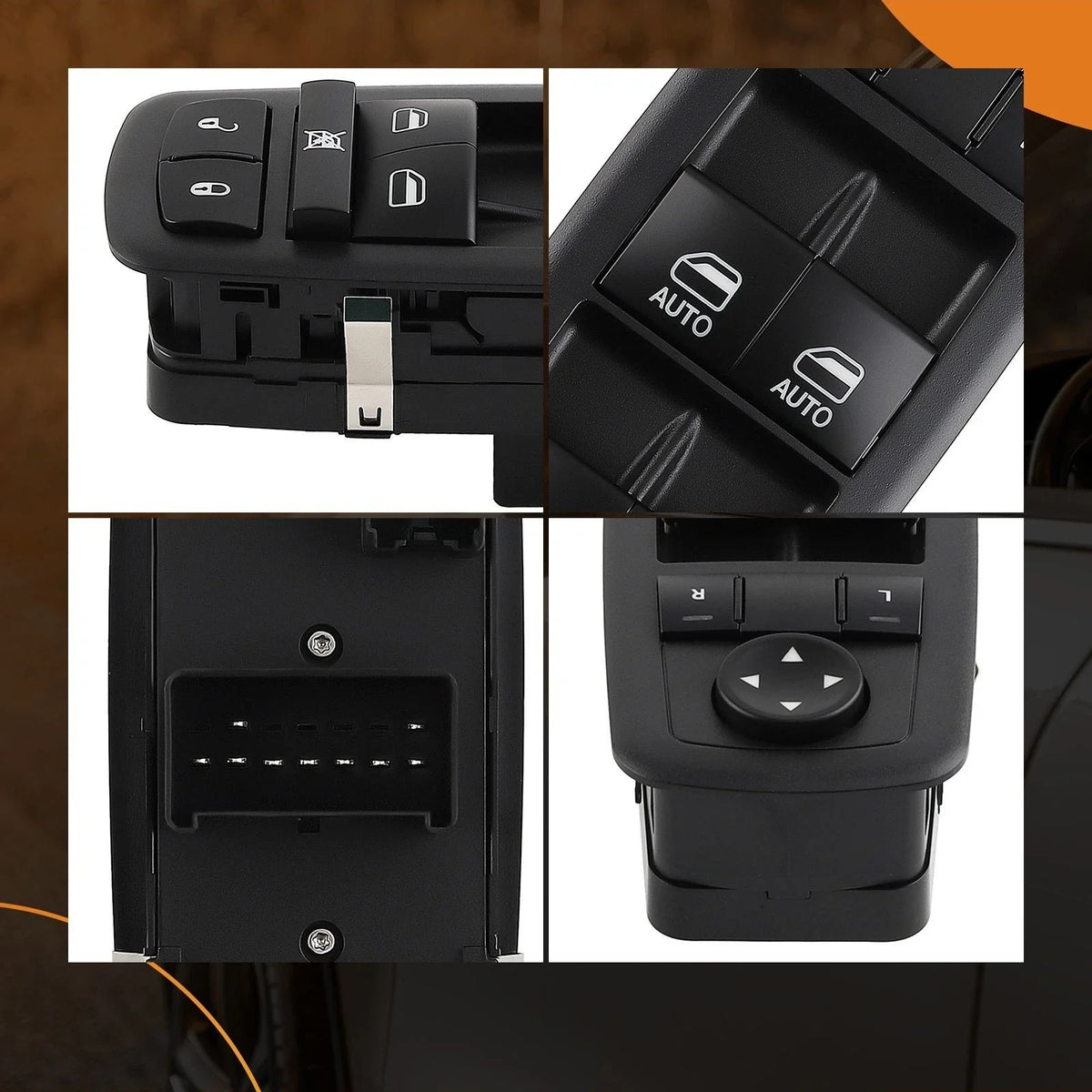 Power Window Switch LH for Dodge Ram 1500 (2009-2012) - Master