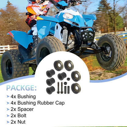 Front Bushing Bolt Kit for Polaris RZR 170 2009-2021 A-Arm