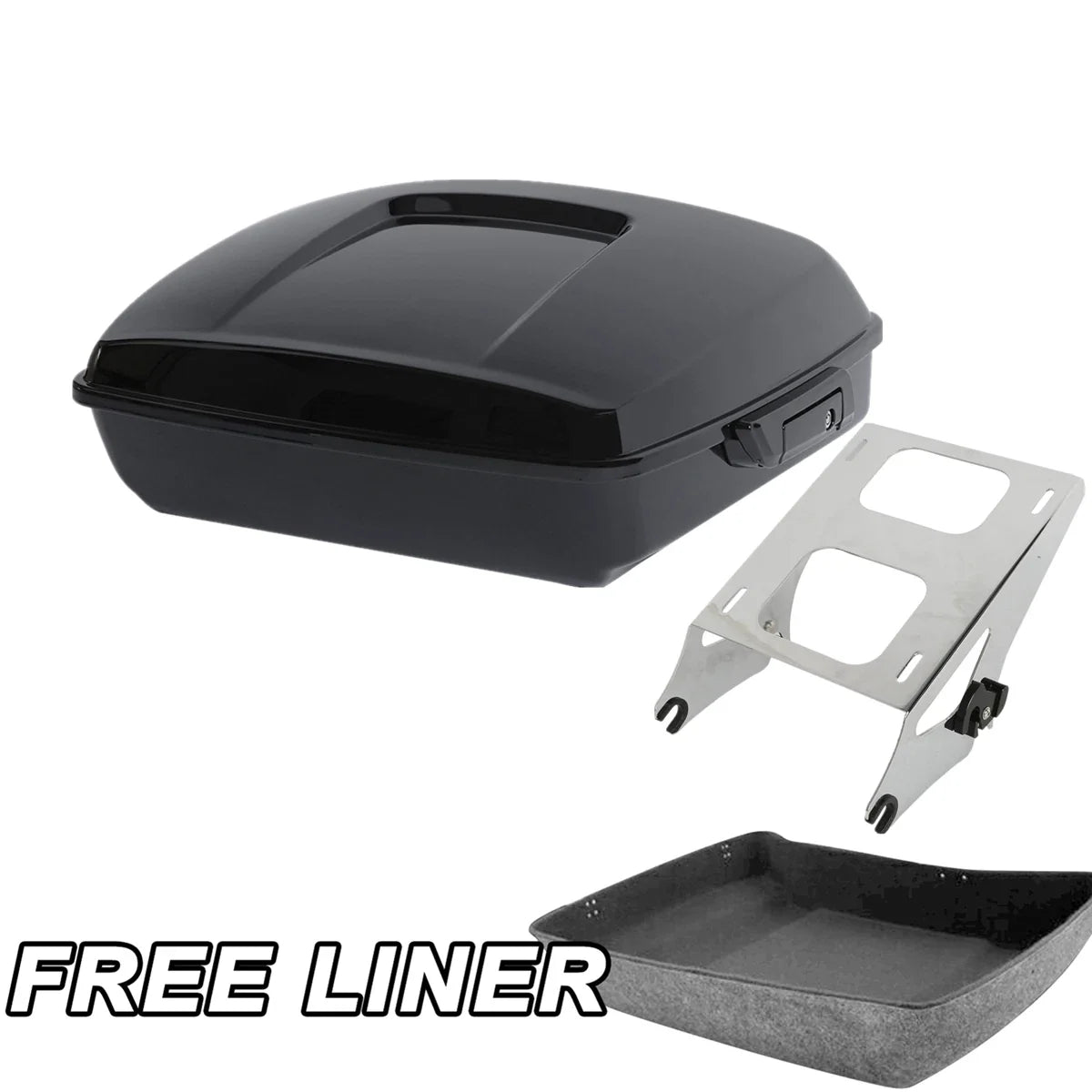 Chopped Trunk Rack for Harley Touring Road Glide 2014-2025