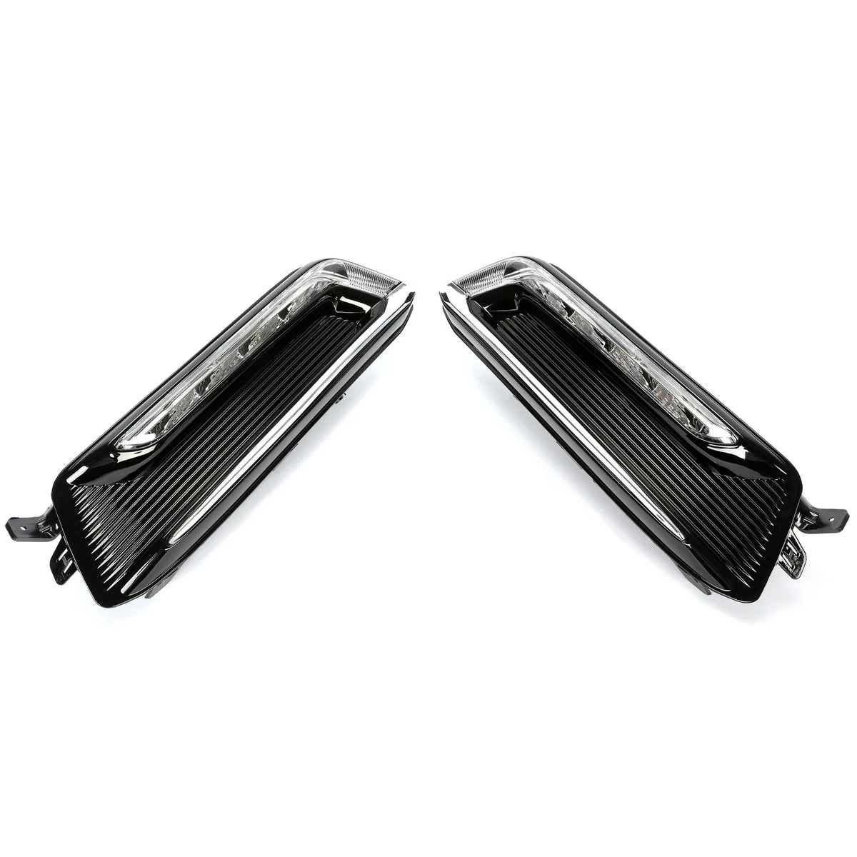 Fog Light Set with Clear LED DRL for 2014-2020 Chevy Impala + Wiring + Switch