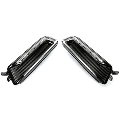 Fog Light Set with Clear LED DRL for 2014-2020 Chevy Impala + Wiring + Switch