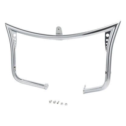 Black/Chrome Engine Guard for Harley Road Glide 1997-2008