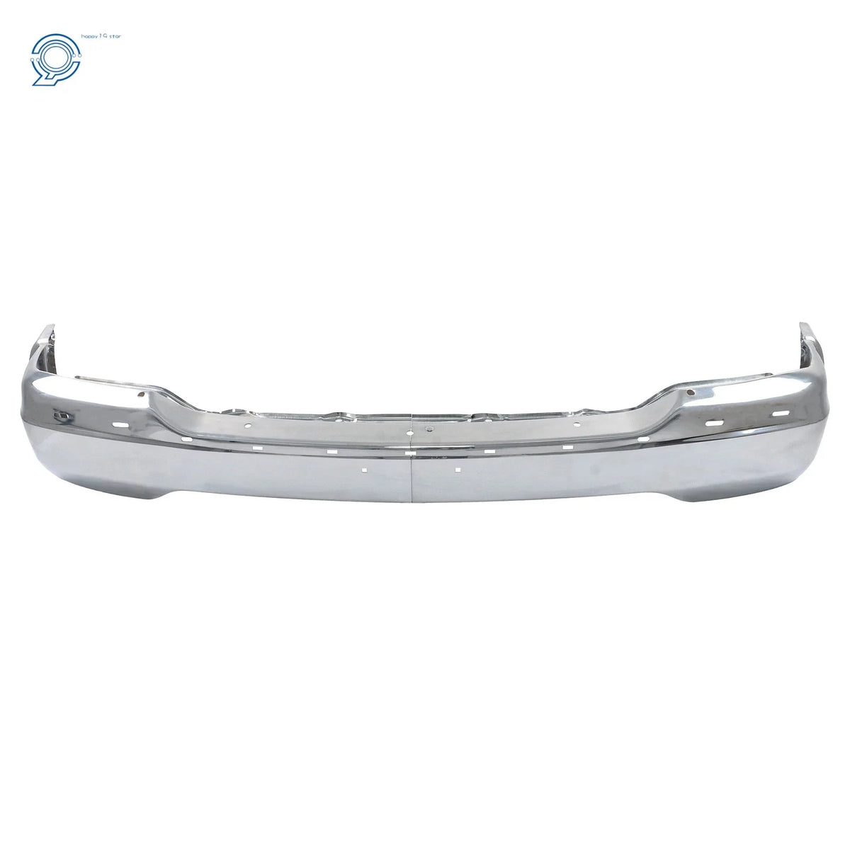 Chrome Split Front Bumper for GMC Yukon (2000–2006) Sierra 1500 2500 3500 (1999–2002)