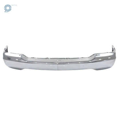 Chrome Split Front Bumper for GMC Yukon (2000–2006) Sierra 1500 2500 3500 (1999–2002)