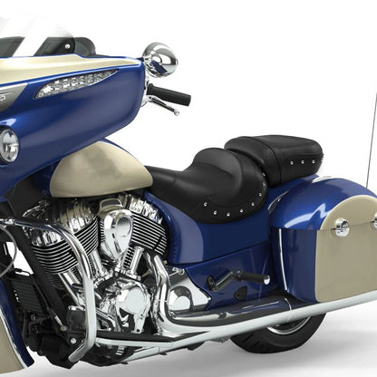 Black Seat Set (Driver & Passenger) for Indian Chieftain Roadmaster 2014-2023