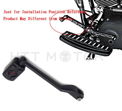 Heel Shift Lever with Skull Peg for Touring Harley Models 2014-2023