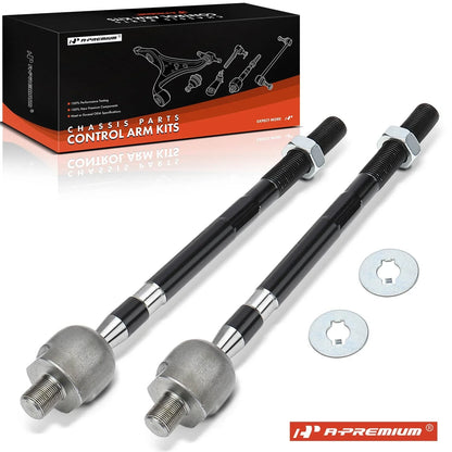 2X Front Inner Tie Rod Ends for Nissan Murano (2003–2004)