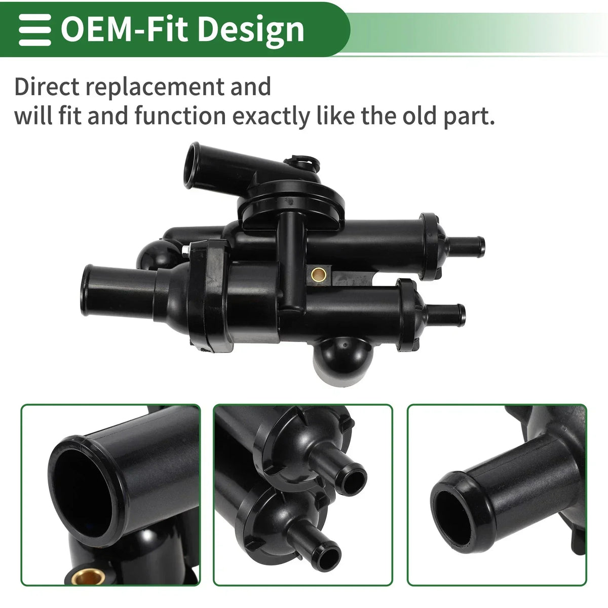 Engine Coolant Thermostat Housing for Dodge Journey 2009-2020 Model