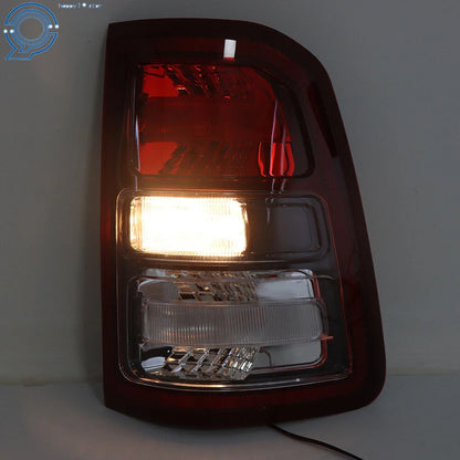 2019-2023 Ram 1500 Right Halogen Tail Light Clear Lens Black Bezel