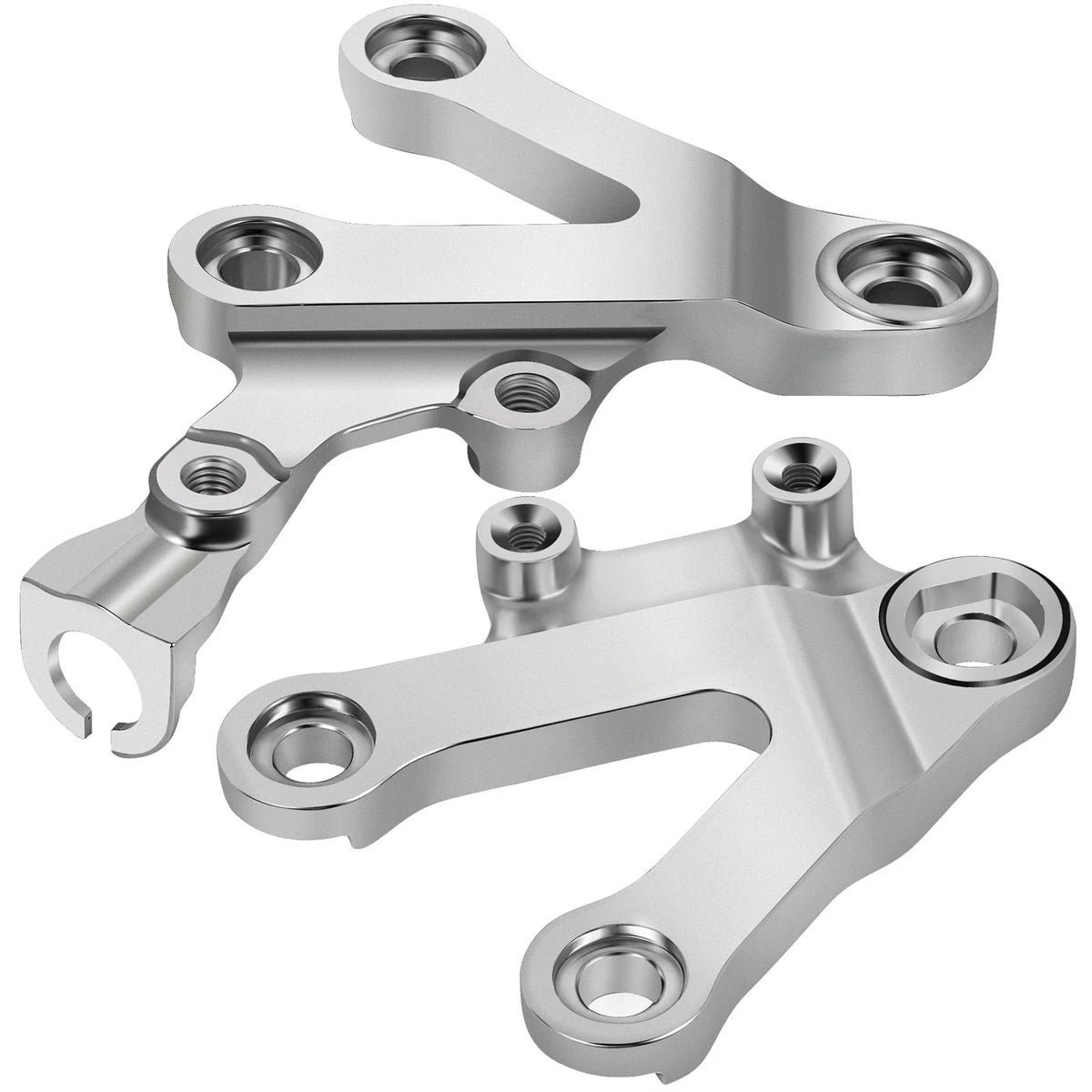 Foot Peg Step Mount Stay Kit for Kawasaki ZZR600 Ninja ZX-6R ZX-9R (1990–2008)