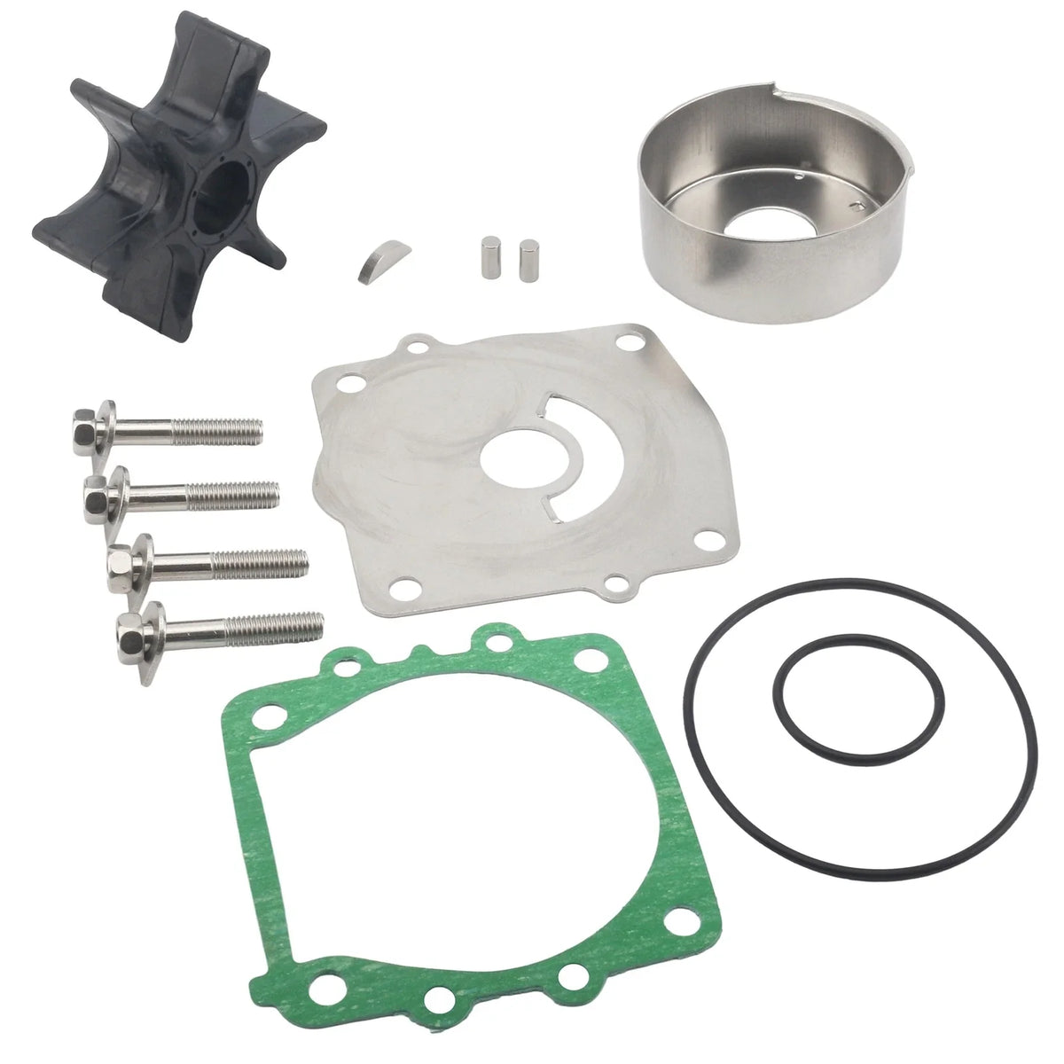 Water Pump Repair Kit for Yamaha Outboard 150-300 HP (2000–2023)