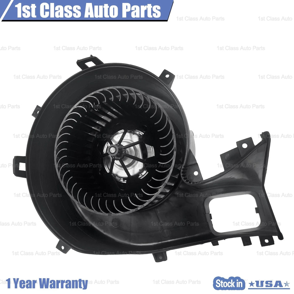Heater Blower Motor w/ Fan Cage for Saab 9-3, 9-3X (2003–2012) 12799558, 13250117