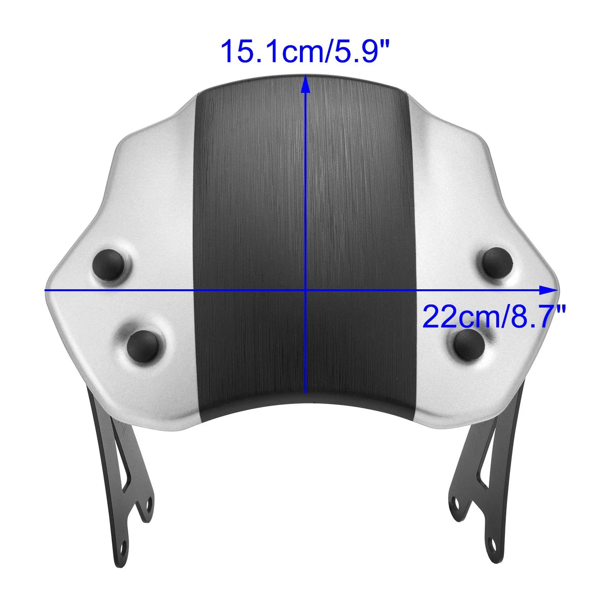 Windshield for Scrambler 400 X (2024–2025) Silver