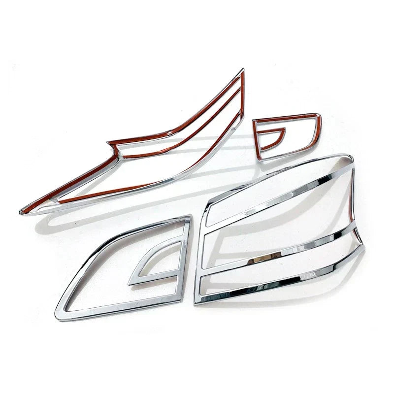ABS Chrome Tail Light Frame Cover for Nissan Sentra (2013-2018)