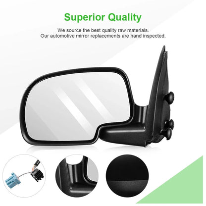 Heated Power Mirror for Driver Side - Chevy Silverado 1500 (03-06)