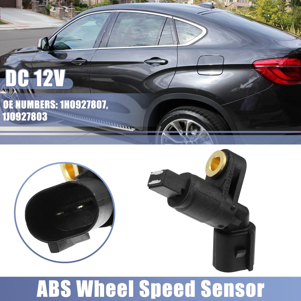 ABS Wheel Speed Sensor Front Left for Audi TT (2000–2006) 1H0927807 1J0927803