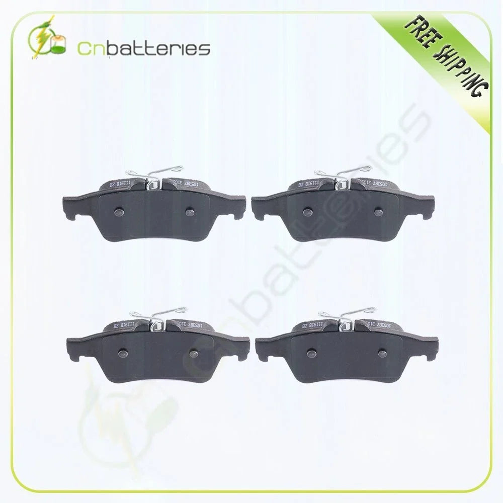 Rear Brake Pads Set of 4 for Toyota Sienna, Solara 2004-2008