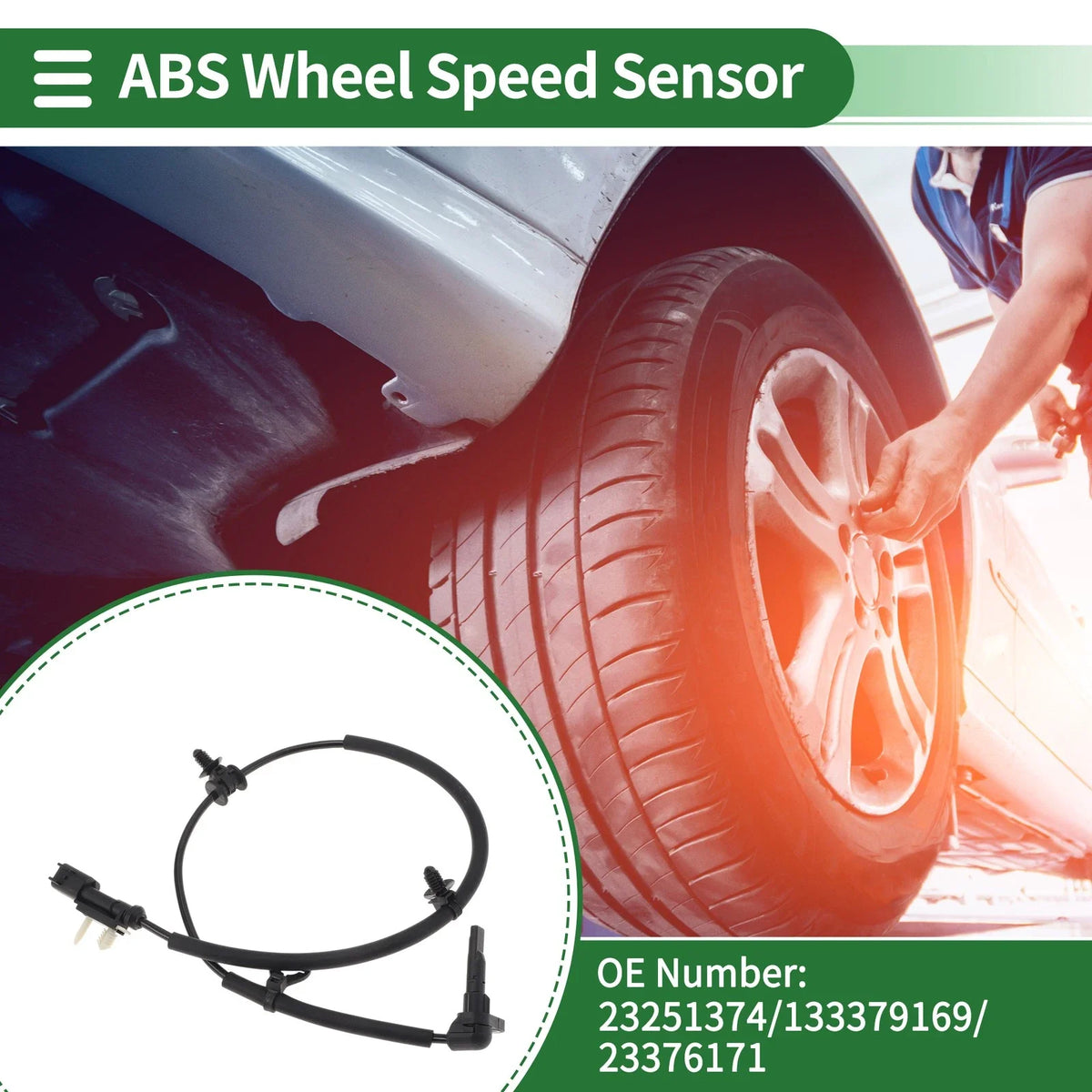 ABS Wheel Speed Sensor No. 23251374 for Buick Envision (2015–2017)