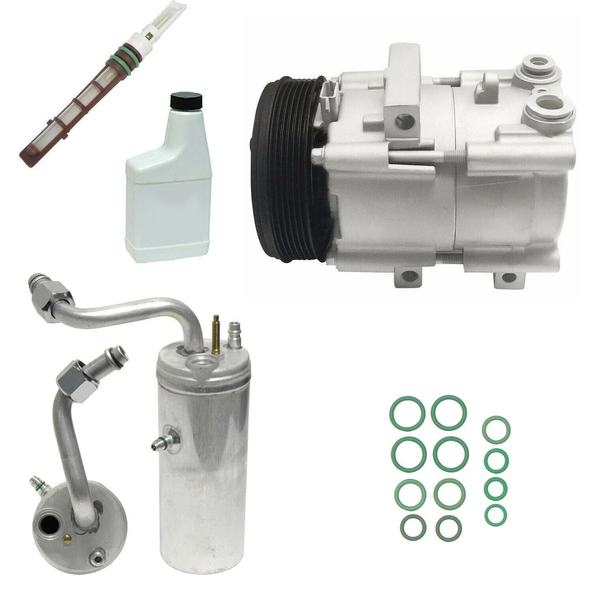 AC Compressor Kit OEM Replacement for Suzuki Every DA15 (2015–2018)