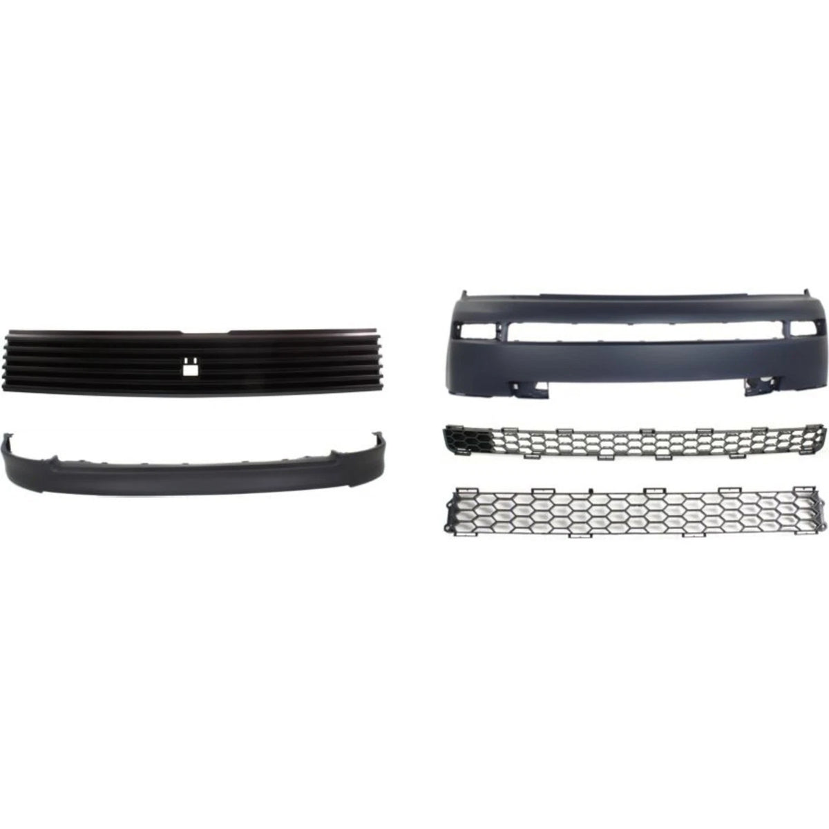 Bumper Cover Kit 5pc for Scion xB (2004–2006)