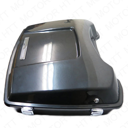 Tour Pak Trunk Black Unpainted for Harley Touring 1997-2008