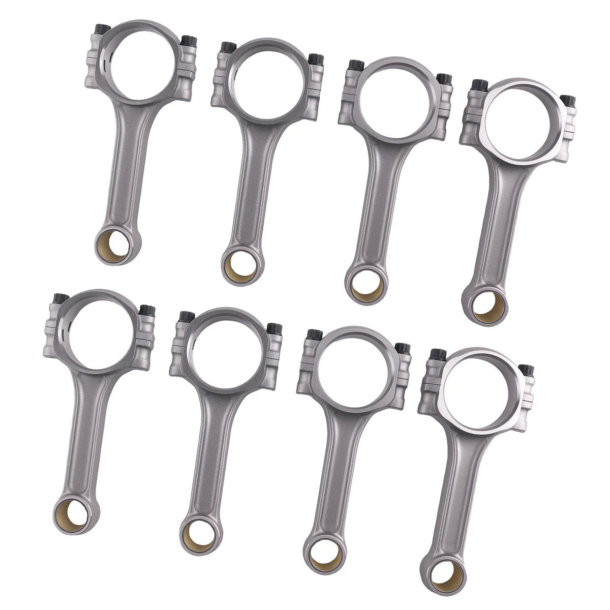 5.700" I-Beam 5140 Connecting Rods for SBC Chevy 350 (Bushed)