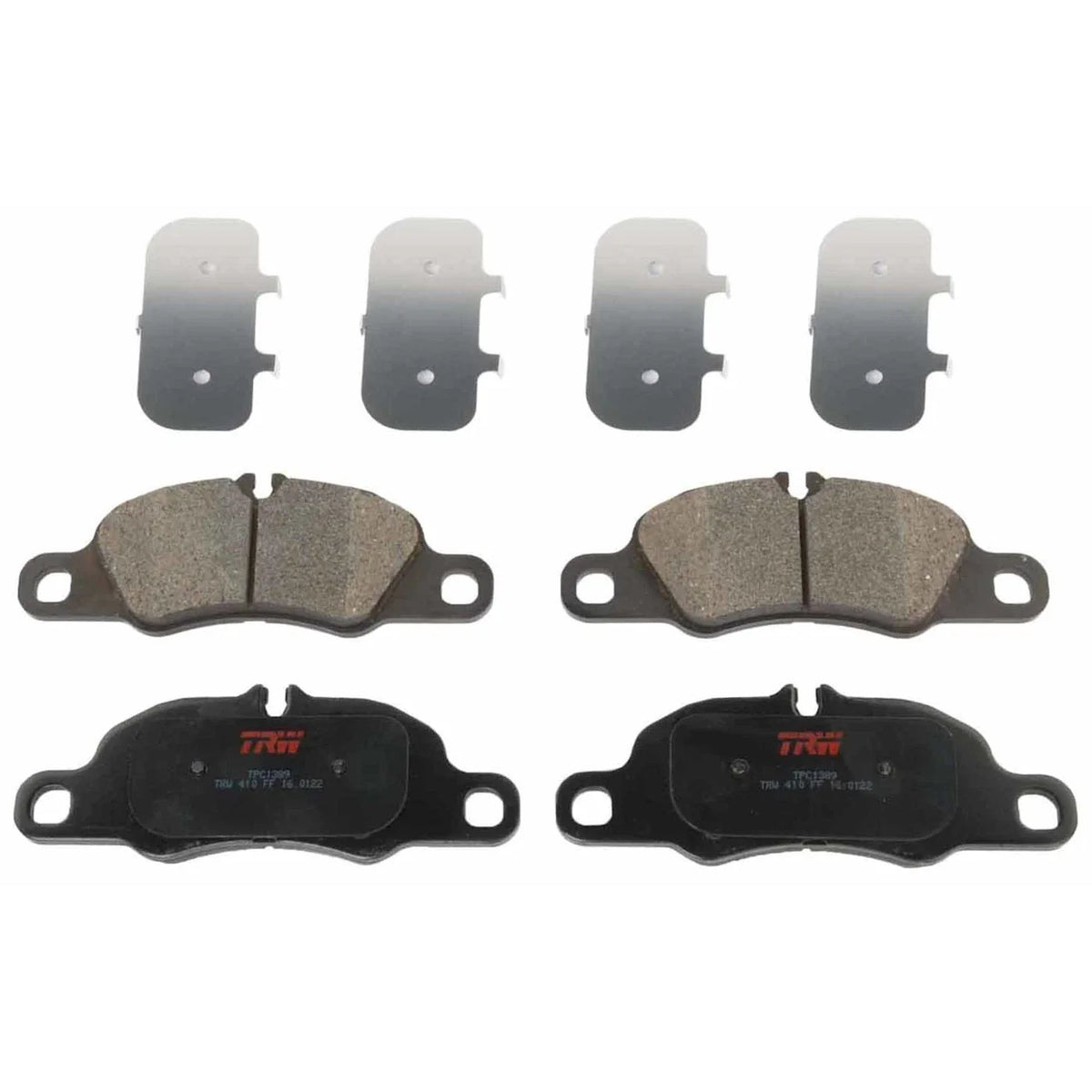 Set of 4 Brake Pads for Porsche 911 (2009–2016) Front