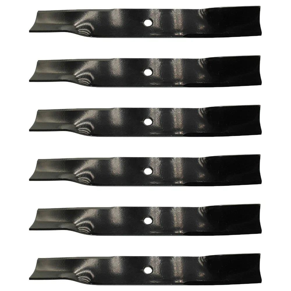 6 Replacement Blades for Excel Hustler Raptor SD Fastrak X (54") 797696 601124