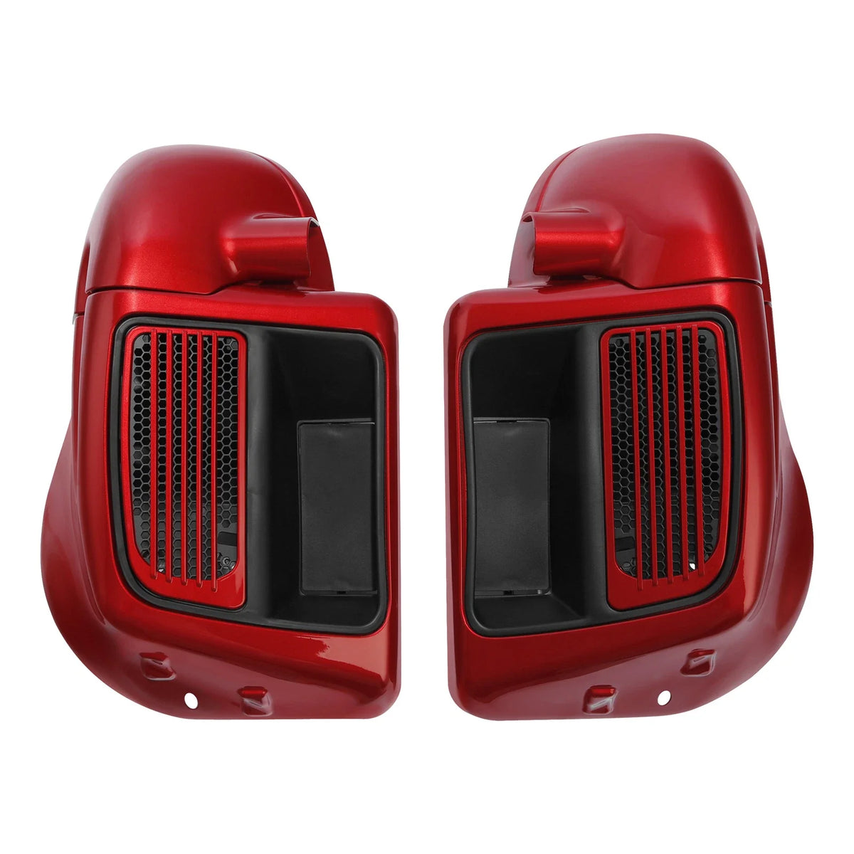 Lower Vented Fairings - Wicked Red/Twisted Cherry for Harley Touring 2014–2023
