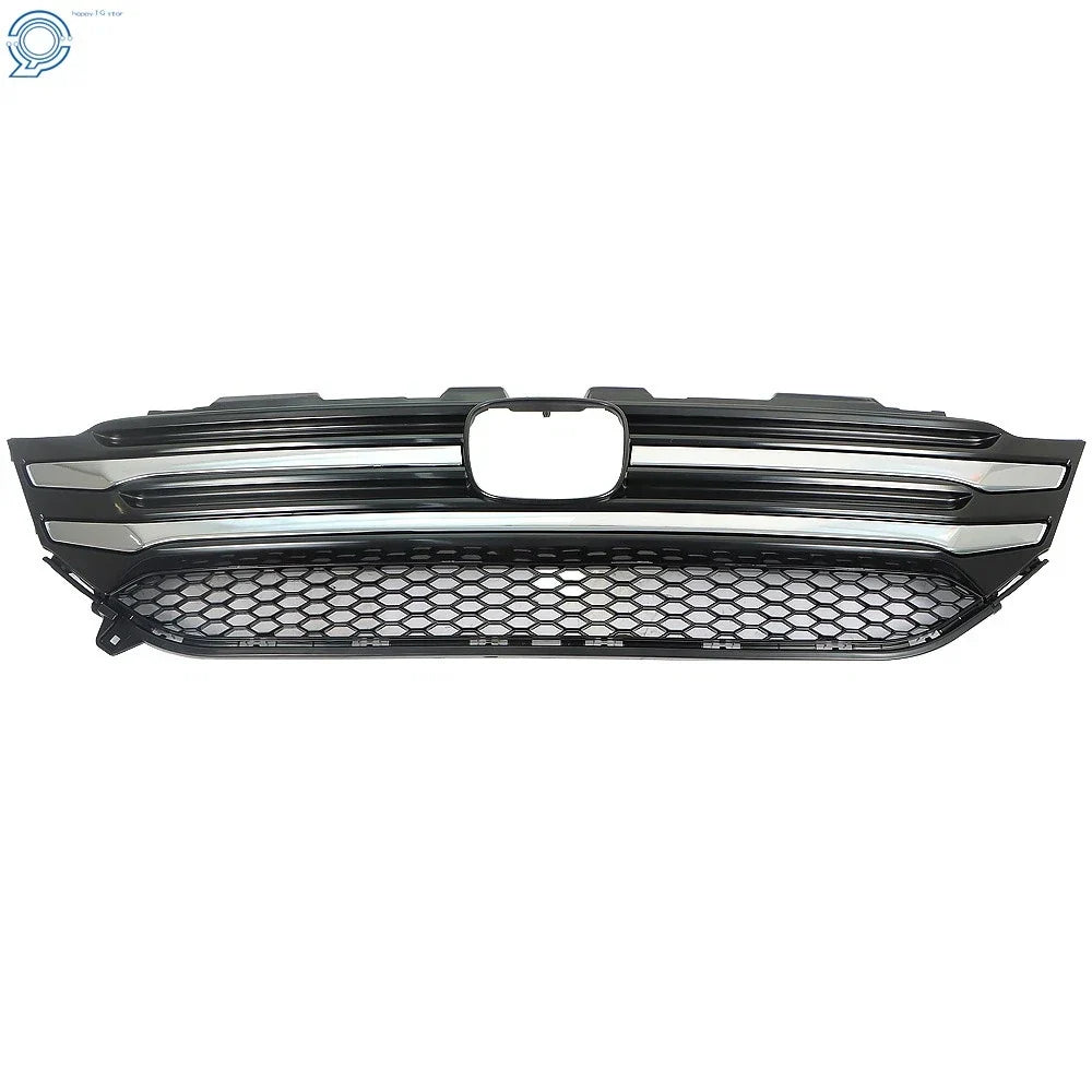 Front Grille Assembly with Chrome Trim for 2016-2018 Honda Pilot