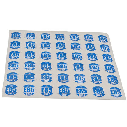 Sticker Decal for Clean Energy - E85 Only (1'' Round)