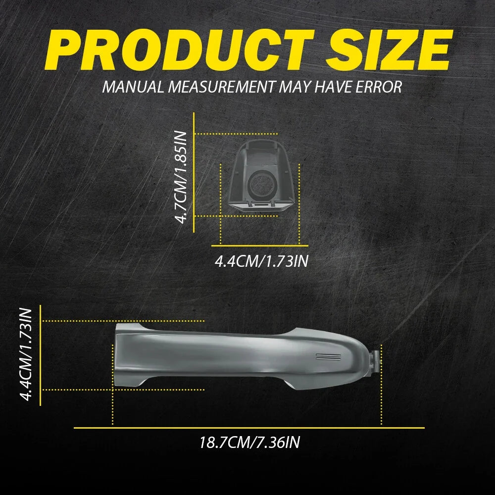Front Outside Door Handle - Left/Right for Camry (2012-2017)
