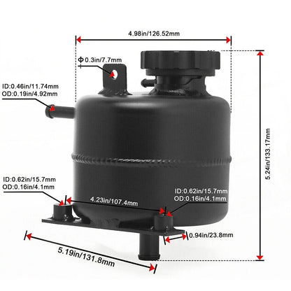 Coolant Expansion Tank Reservoir with Cap for Mini Cooper S 2002-2006