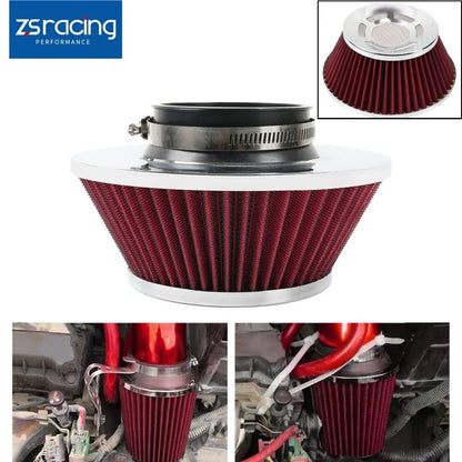 76mm 3" High Flow Dry Air Filter for Toyota Hilux N70 2005-2015