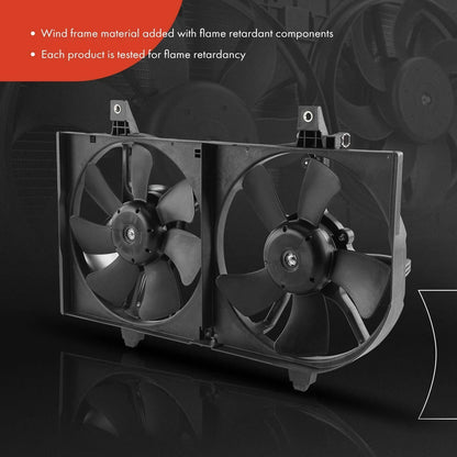 Dual Cooling Fan Assembly for Sentra (2000-2001) Nissan