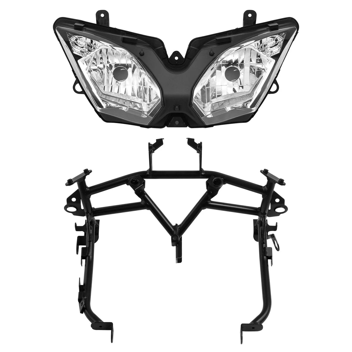 Front Fairing Stay Bracket & Headlight for Kawasaki Ninja 650 (2017-2019)